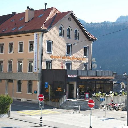 Hotel La Fontaine Saint-Imier Buitenkant foto